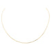 Necklace Mirror mesh necklace Yellow gold 58 Facettes 2683646CN