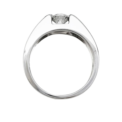 Bague 56 Bague solitaire diamant. 58 Facettes 30834
