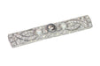 Brooch Vintage platinum diamond and pearl brooch 58 Facettes 23180-0375