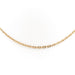 Necklace Cable link necklace Yellow gold 58 Facettes 1660449CN