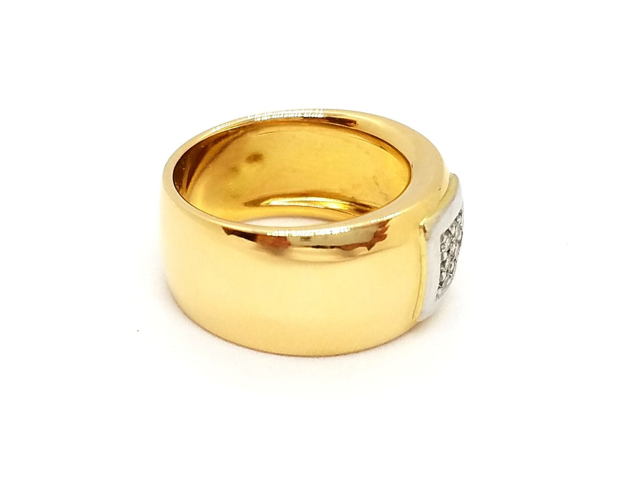 Bague 54 Bague Or jaune Diamant 58 Facettes 807675CN