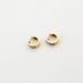 Earrings GOLD & DIAMOND “CREOLE” EARRINGS 58 Facettes BO/230087