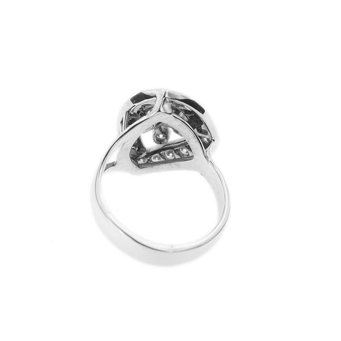 Bague 53 Bague Triangle diamants 58 Facettes 30674