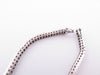 Bracelet bracelet tennis riviere de diamants princesse 20 or blanc 18k 5.39ct 58 Facettes 257826