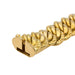 Bracelet American mesh bracelet Yellow gold Sapphire 58 Facettes 2837642CN