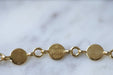 Cartier vintage gold lozenge bracelet 58 Facettes