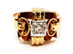 Bague 50 Bague Art déco Or jaune Diamant 58 Facettes 1732355CN