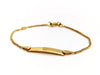 Bracelet Curb Bracelet Yellow gold 58 Facettes 1152883CD