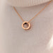 Bulgari B.Zero1 necklace necklace in pink gold 58 Facettes 16002