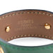 Bracelet HERMES - Bracelet  en cuir et métal doré 58 Facettes 1