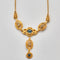 Collier Collier collerette Diamants Saphirs 58 Facettes