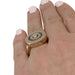Ring 51 Chopard ring, “Happy Spirit”, yellow gold, diamond. 58 Facettes 31033