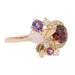 Ring 53 Chaumet Ring Catch me if you love me Pink gold Pyrope garnet 58 Facettes 2648763CN