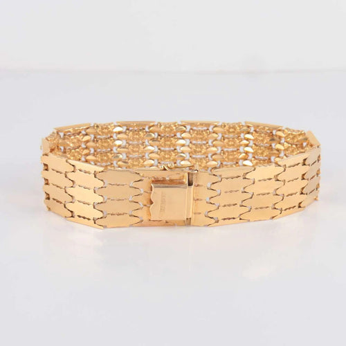 Bracelet Bracelet Manchette motif Fleur 58 Facettes 0