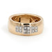 Ring 53 Damiani Belle Epoque Bangle Ring Yellow Gold Diamond 58 Facettes 1807605CN