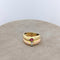 Bague Bague en or jaune diamants et tourmaline 58 Facettes 18709