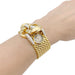 Watch Jaeger Lecoultre secret watch, yellow gold, diamonds. 58 Facettes 32656
