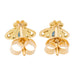 Boucles d'oreilles Boucles d'oreilles Abeille Or jaune Saphir 58 Facettes 2303381CN