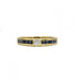 Ring 53 / Yellow / 750‰ Gold Sapphire & diamond ring 58 Facettes 220107R