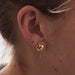 Earrings Napoleon III Rose Gold Earrings 58 Facettes