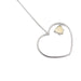 Collier Collier Coeur diamants et citrine 58 Facettes 28512