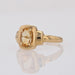 Ring 53 Pre-owned yellow gold citrine ring 58 Facettes 19-010B