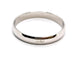 Bague 55 Bague Alliance Or blanc 58 Facettes 1137231CD