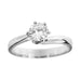 Ring 55 Diamond solitaire ring 0,68 ct 58 Facettes 18266