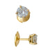 Boucles d'oreilles Puces d'oreilles diamants. 58 Facettes 31534