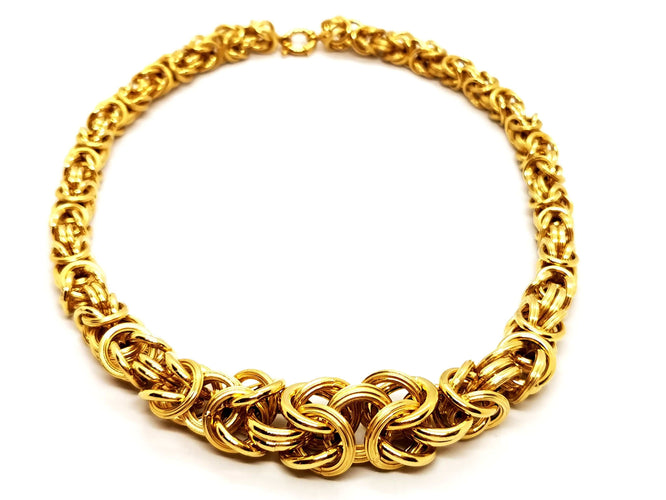 Collier Collier Maille royale Or jaune 58 Facettes 1720326CN