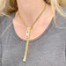 Collier Collier ZIP en or jaune et diamants. 58 Facettes 32259