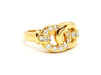 Bague 56 Bague Or jaune Diamant 58 Facettes 815500CN