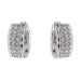 Boucles d'oreilles Boucles d'oreilles Créoles Or blanc Diamant 58 Facettes 2532614CN