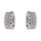 Boucles d'oreilles Boucles d'oreilles Créoles Or blanc Diamant 58 Facettes 2532614CN