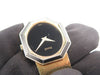 Vintage watch PIAGET octagonal onyx watch 26mm 18k yellow gold mechanical 58 Facettes 254507