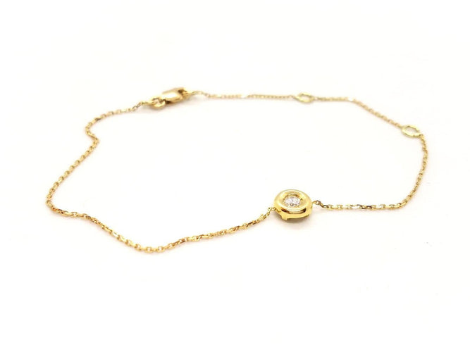 Bracelet Bracelet Or jaune Diamant 58 Facettes 579010RV
