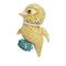 Broche Broche oiseau or jaune, diamants, rubis et turquoises 58 Facettes 33261