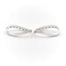 Boucles d'oreilles Boucles d'oreilles Créoles Or blanc  Diamant 58 Facettes 1696392CN