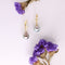 Boucles d'oreilles Dormeuses en or jaune, perles de Tahiti 58 Facettes