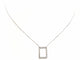 Collier Collier Graphique Or blanc Diamant 58 Facettes 579206RV