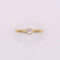 Bague Solitaire en or jaune et diamant serti clos 58 Facettes