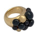 Ring 51 Pomellato ring, "Mora", yellow gold, garnets. 58 Facettes 32002