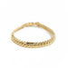 Bracelet Bracelet English mesh Yellow gold 58 Facettes 2057876CN