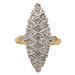 Ring 61 Marquise Ring White Gold Diamond 58 Facettes 2687608CN