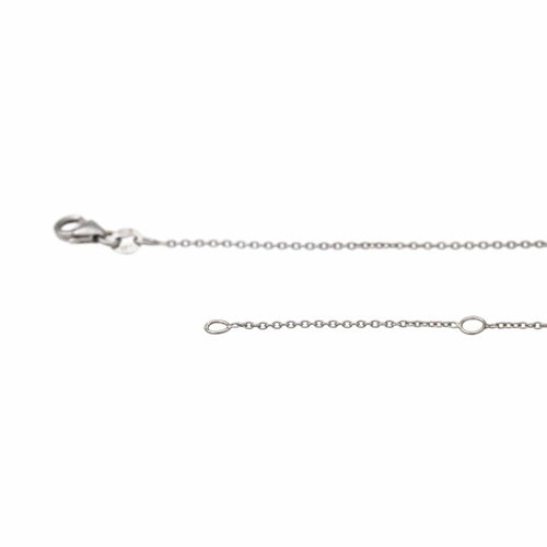 Collier Collier Pendentif Or blanc Diamant 58 Facettes 2708410CN