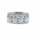 Diamond Garter Ring Ring 58 Facettes