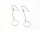 Boucles d'oreilles Boucles d'oreilles Transparence Or blanc 58 Facettes 578918RV