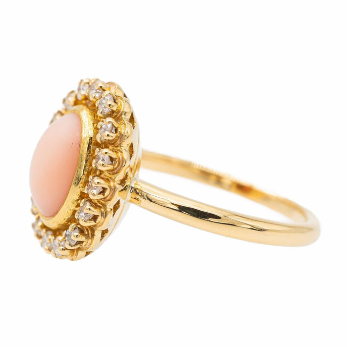 Bague 52.5 Bague Or jaune Corail 58 Facettes 2647168CN