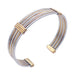 Cartier yellow gold and steel bracelet. 58 Facettes 32095