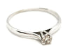 Ring 53 Solitaire Ring White Gold Diamond 58 Facettes 1430574CN